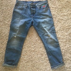 Levi’s 501 CT boyfriend jeans